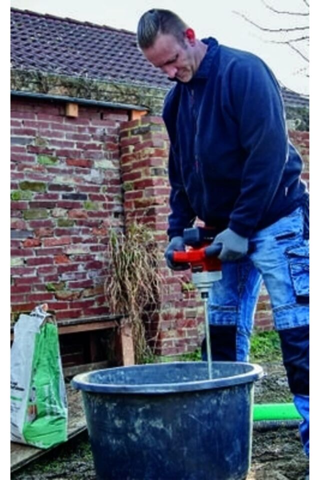 NET*/ AKÜLÜ BOYA VE HARÇ MİKSERİ 18V (AKÜ DAHİL DE