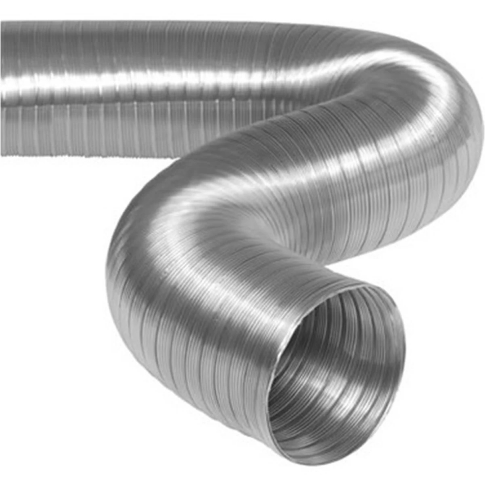 ASPİRATÖR BORUSU ALÜMİNYUM TELLİ 120MM 10MT