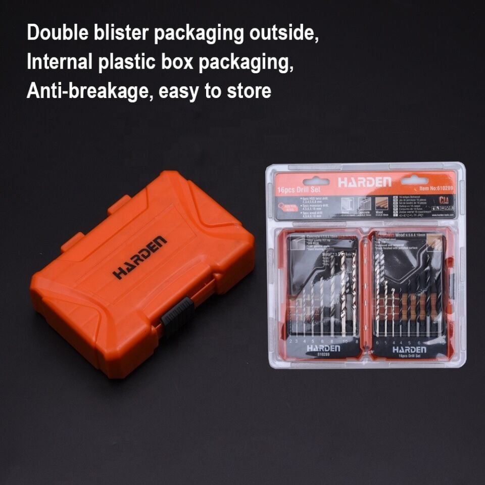 MATKAP UÇ SETİ ÇELİK AHŞAP BETON 16 PARÇA