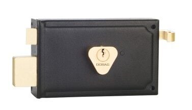 KİLİT TİRAJLI OVAL 120 MM 2 ANAHTAR KARŞILIKLI