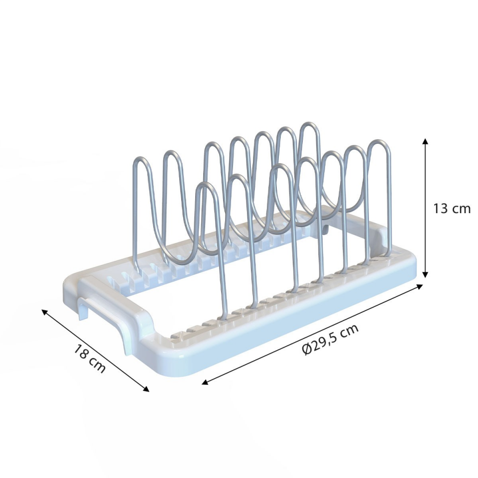 ORGANİZER MUTFAK  TAVA KAPAK AYARLI BEYAZ