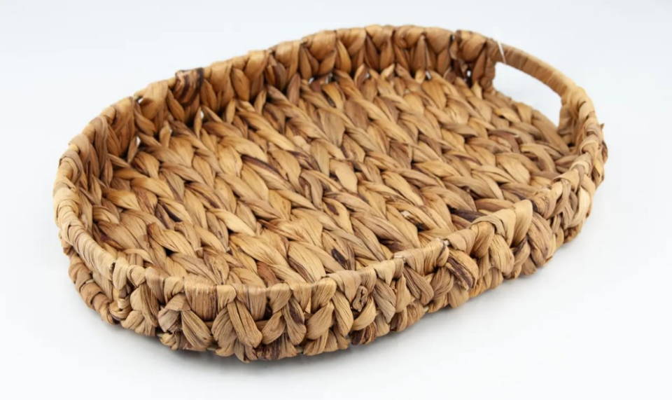 TEPSİ HASIR OVAL KÜÇÜK 34*25CM