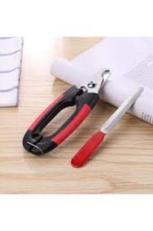 TIRNAK MAKASI KÖPEK-KEDİ KIRMIZI