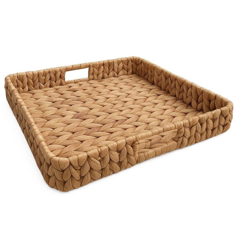 TEPSİ NATUREL KARE 35CM