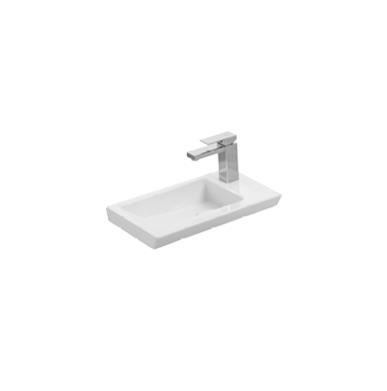 IŞIK TEZGAH ÜSTÜ LAVABO (45X28 CM) (14,5 CM)