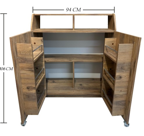 DOLAP ÇOK AMAÇLI MUTFAK KİLER DOLABI ÇAM