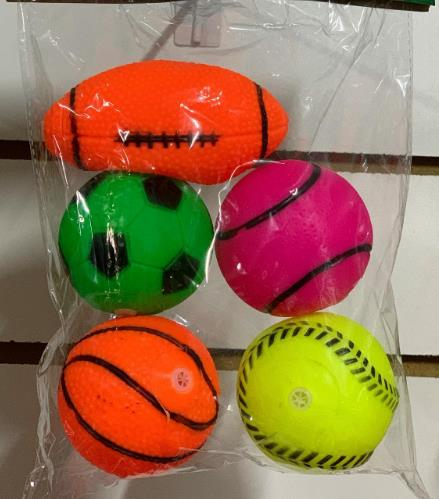 OYUN TOPLARI KARIŞIK RENK 5 Lİ