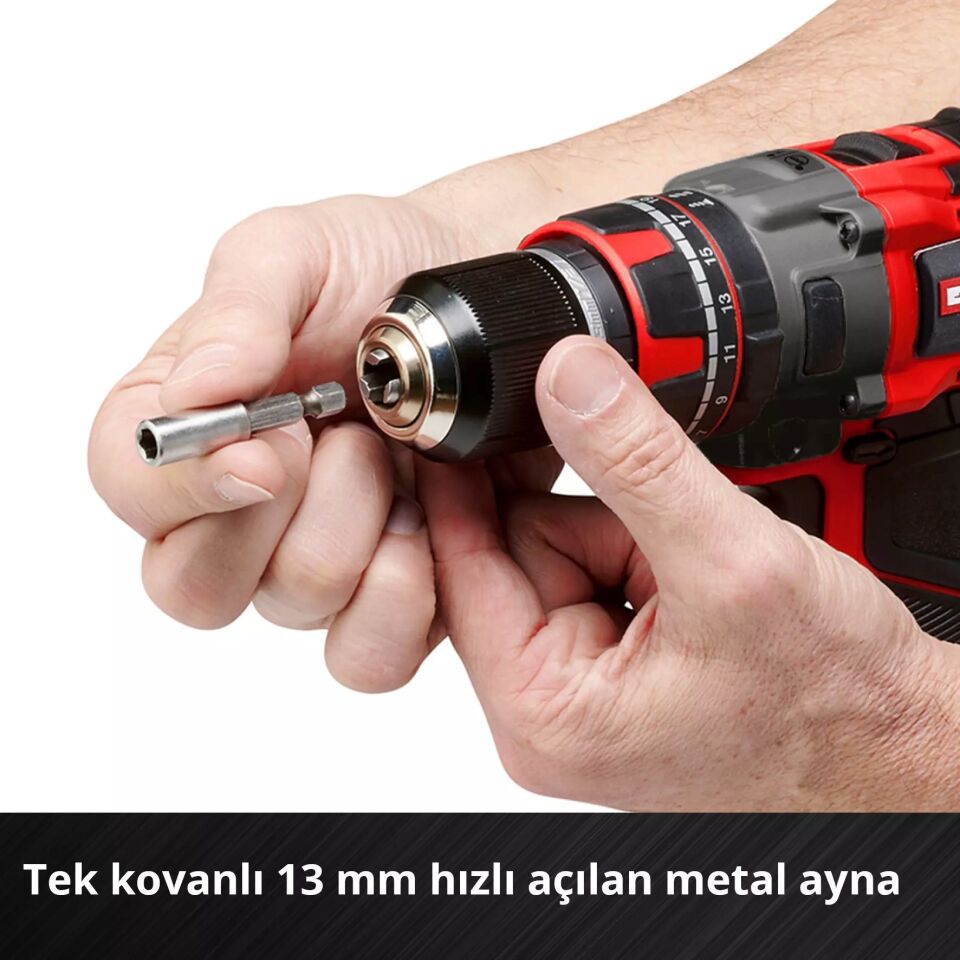 AKÜLÜ DARBELİ VİDALAMA TP-CD 18/80 Li-i BL - Solo