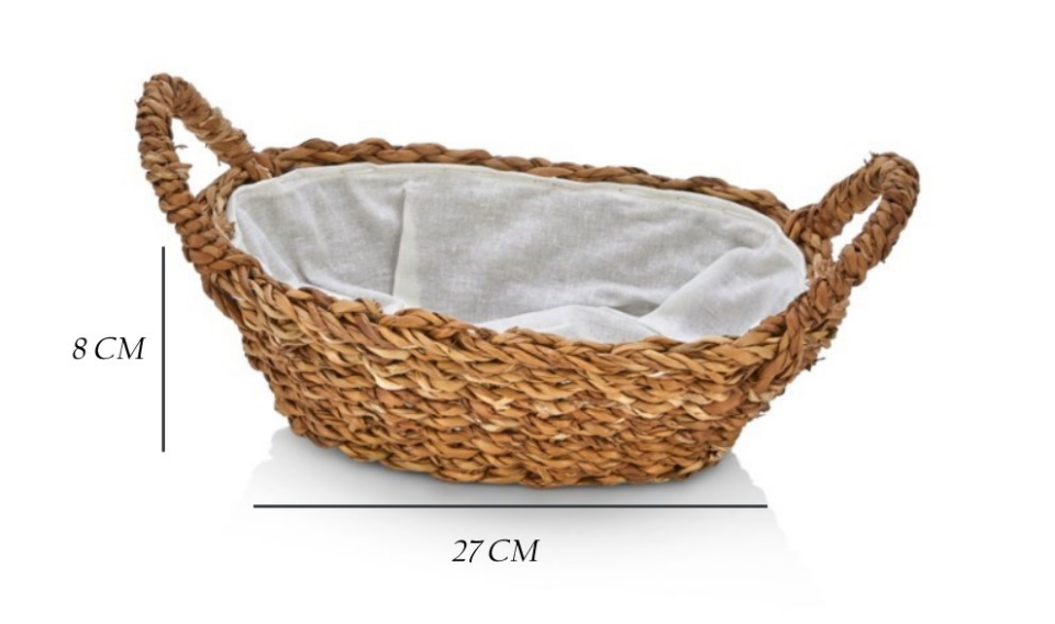 EKMEK SEPETİ KULPLU OVAL