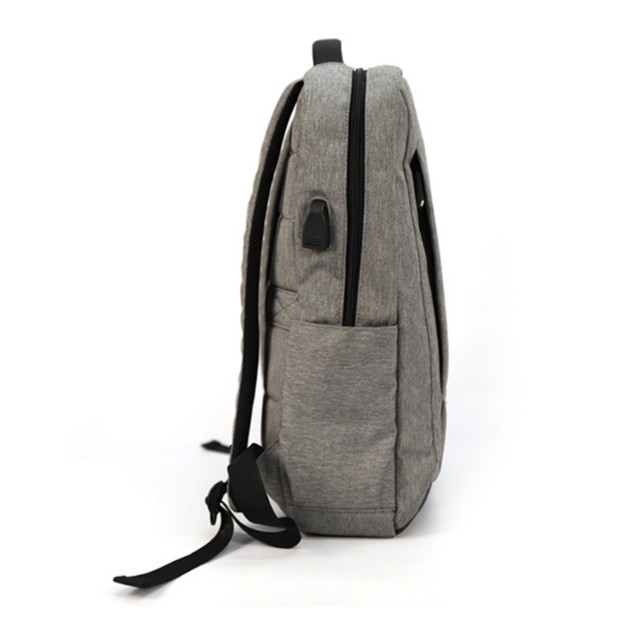 NET*/ÇANTA SIRT LAPTOP BÖLMELİ USBLİ GRİ