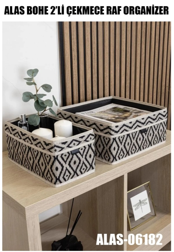 DÜZENLEYİCİ RAF VE ÇEKMECE 2Lİ BOHE