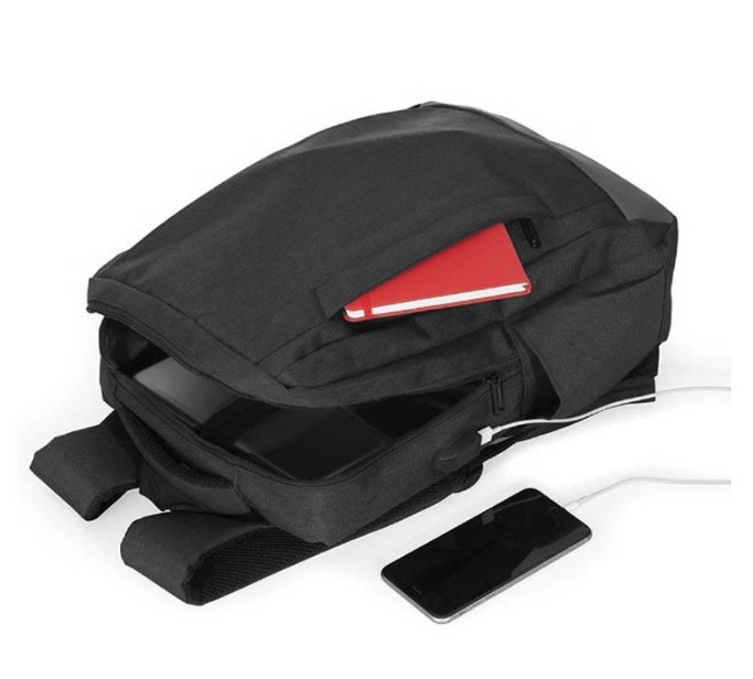 ÇANTA SIRT LAPTOP BÖLMELİ USBLİ SİYAH