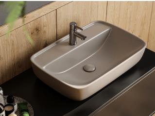 MATTEO 65 CM LAVABO KAHVE MERMER