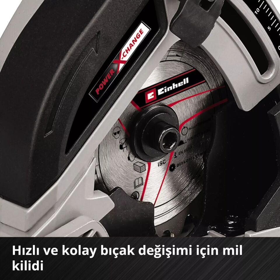AKÜLÜ MİNİ DAİRE TESTERE 18V 89MM TE-CS 18/8
