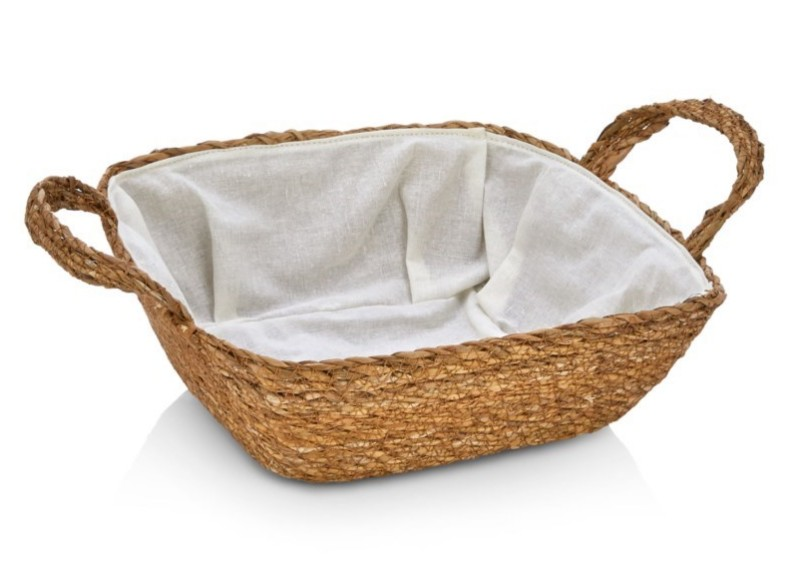 EKMEK SEPETİ KARE KULPLU