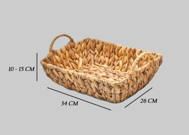 TEPSİ DERİN DİKDÖRTGEN KULPLU S/3
