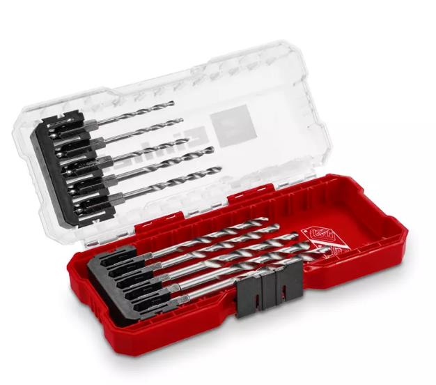 METAL DELME UÇ SETİ 10 PARÇA S-CASE KUTU 108723