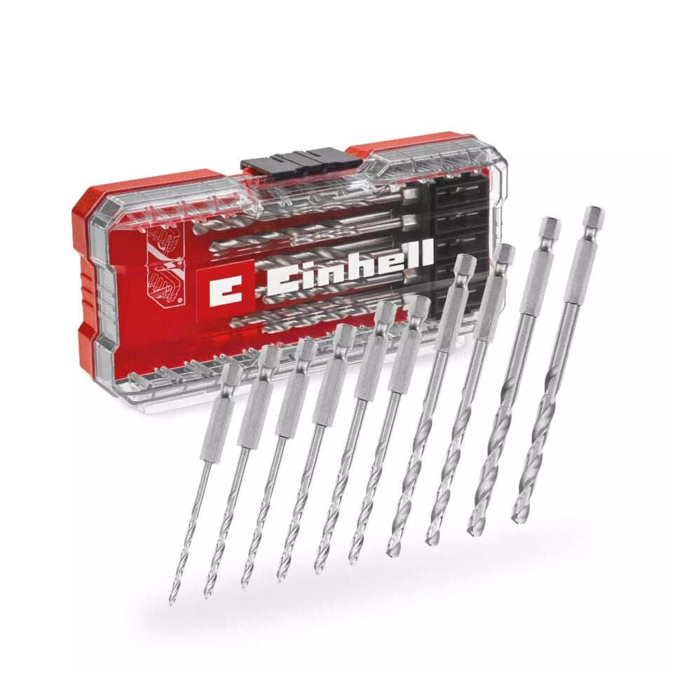 METAL DELME UÇ SETİ 10 PARÇA S-CASE KUTU 108723