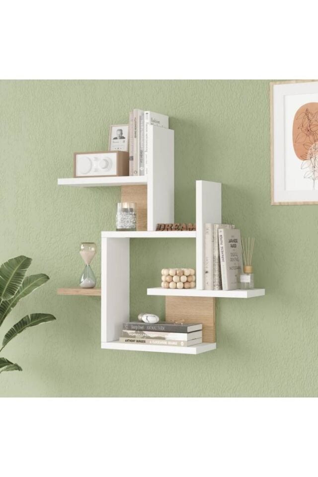 DUVAR RAFI 660x145x662MM BEYAZ