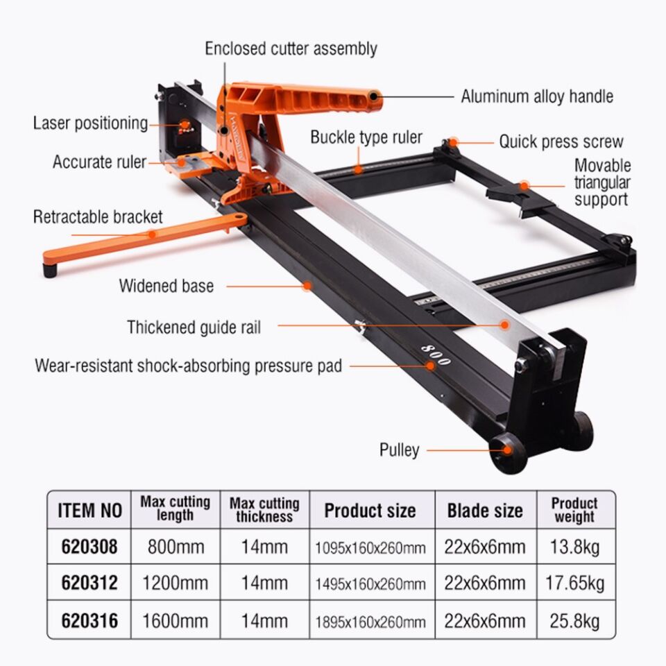 SERAMİK KESME MAKİNESİ 1200 MM