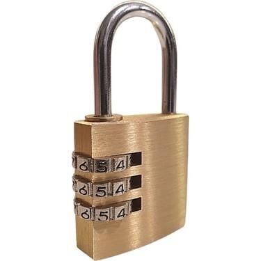 ASMA KİLİT 3 ŞİFRELİ 30MM TP