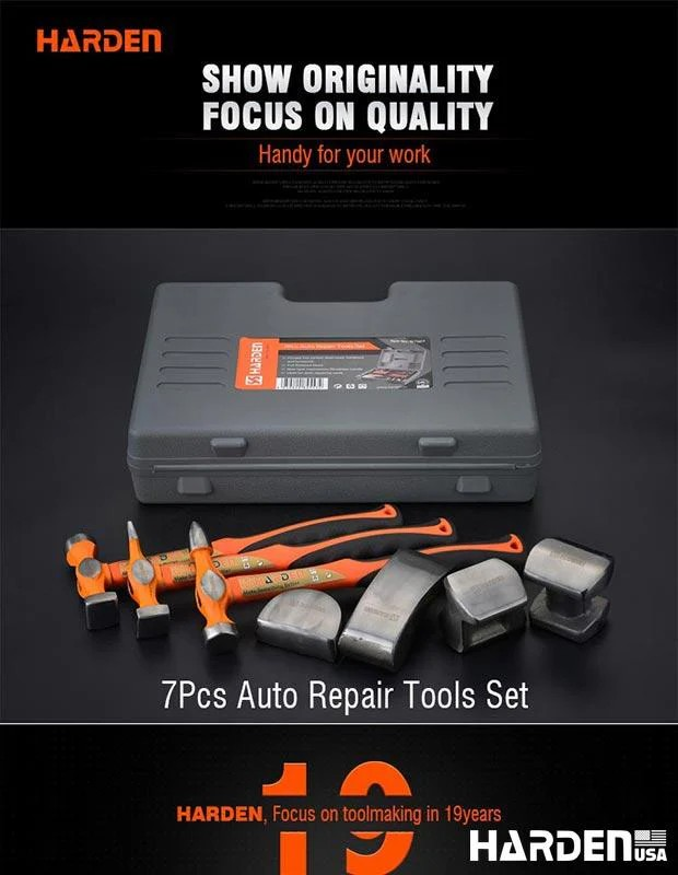 OTO KAPORTA TAMİR SETİ 7 PARÇA