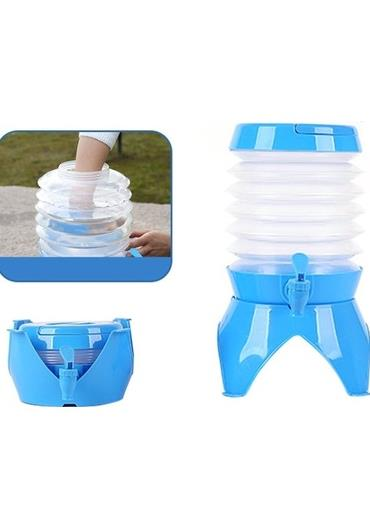 TERMOS MUSLUKLU KATLANABİLİR AYAKLI 5.5LT