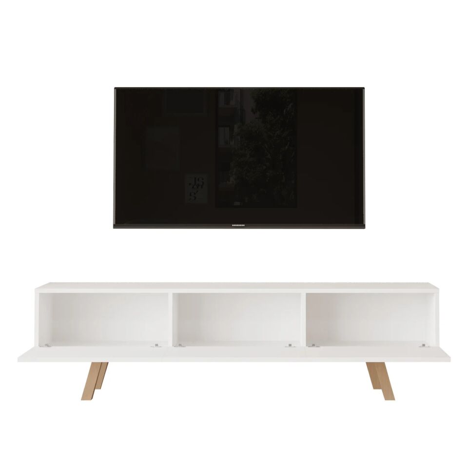 NET*/TV ÜNİTESİ 1800x295x496MM BEYAZ