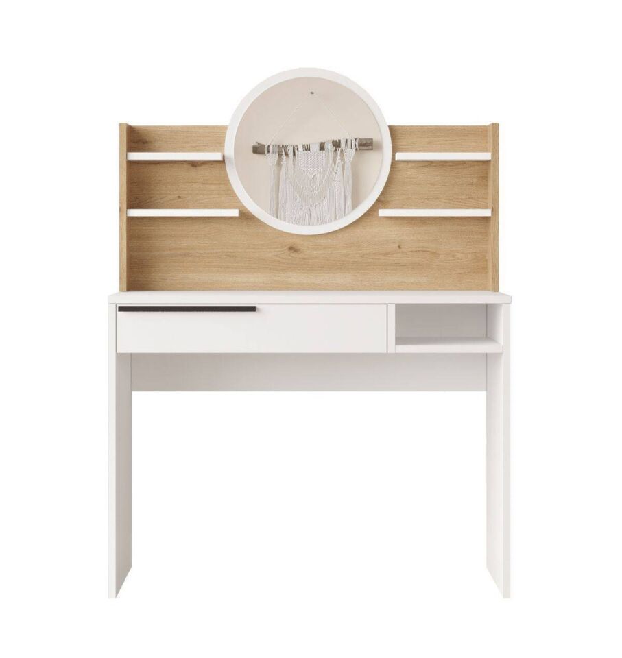 MAKYAJ MASASI 1000x445x750MM BEYAZ