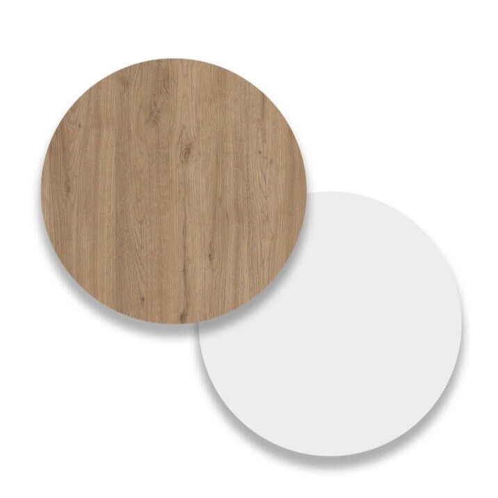 OFİS MASASI 1150x1200x720MM ÇAM/BEYAZ