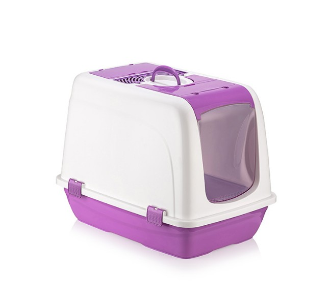 KAPALI KEDİ TUVALETİ BÜYÜK