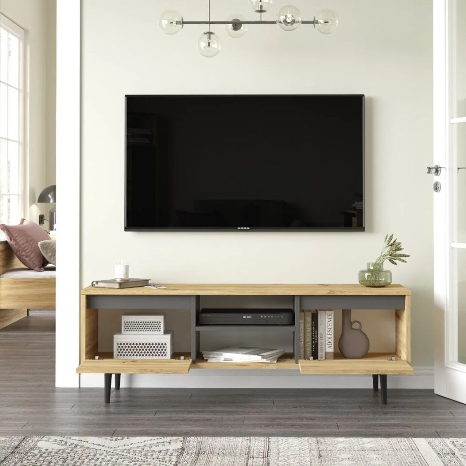NET*/TV ÜNİTESİ 1400x355x481MM ÇAM