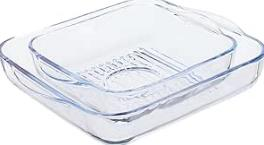 KARE TEPSİ TAKIMI 2Lİ IZGARALI