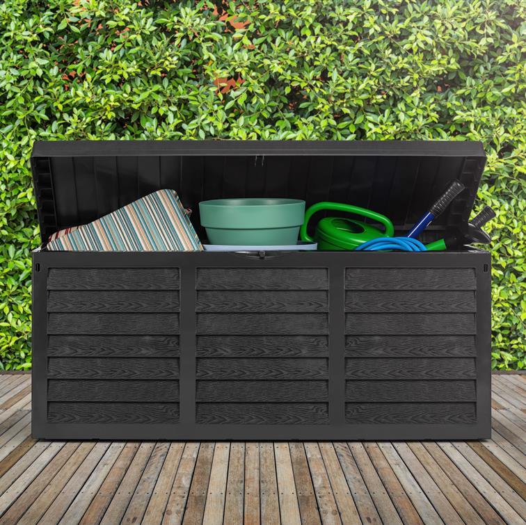 NET/SANDIK BAHÇE ÇİZGİLİ ANTRASİT 320LT TP