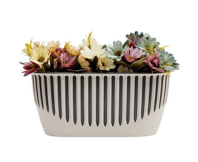 SAKSI BALKON PİANO OLUKLU KREM NO1 4,5LT