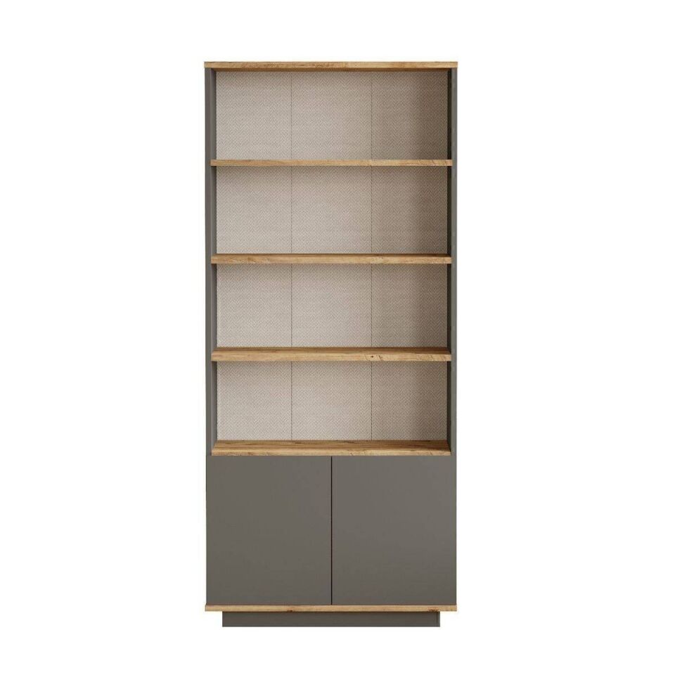 NET*/KİTAPLIK 2 KAPAK 4 RAFLI 268x750,5x1683MM ANT