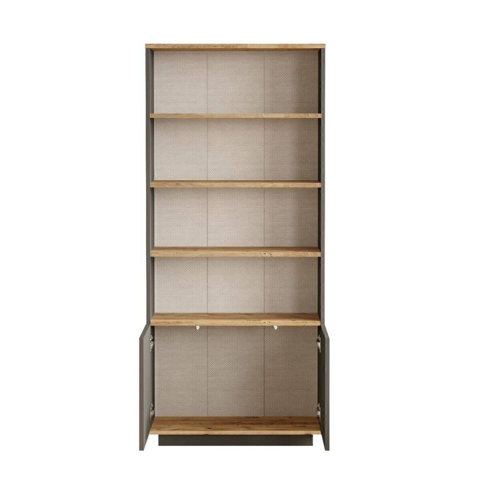 NET*/KİTAPLIK 2 KAPAK 4 RAFLI 268x750,5x1683MM ANT