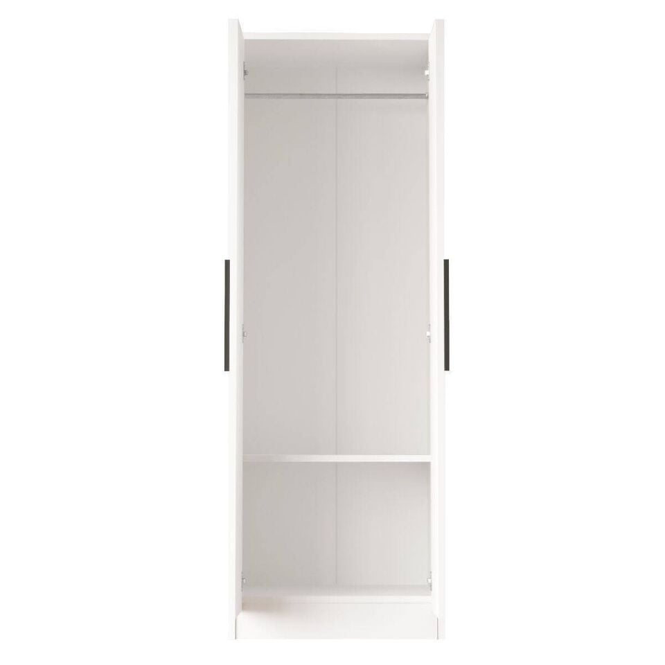 DOLAP 2 KAPAKLI 445x600x1700MM BEYAZ