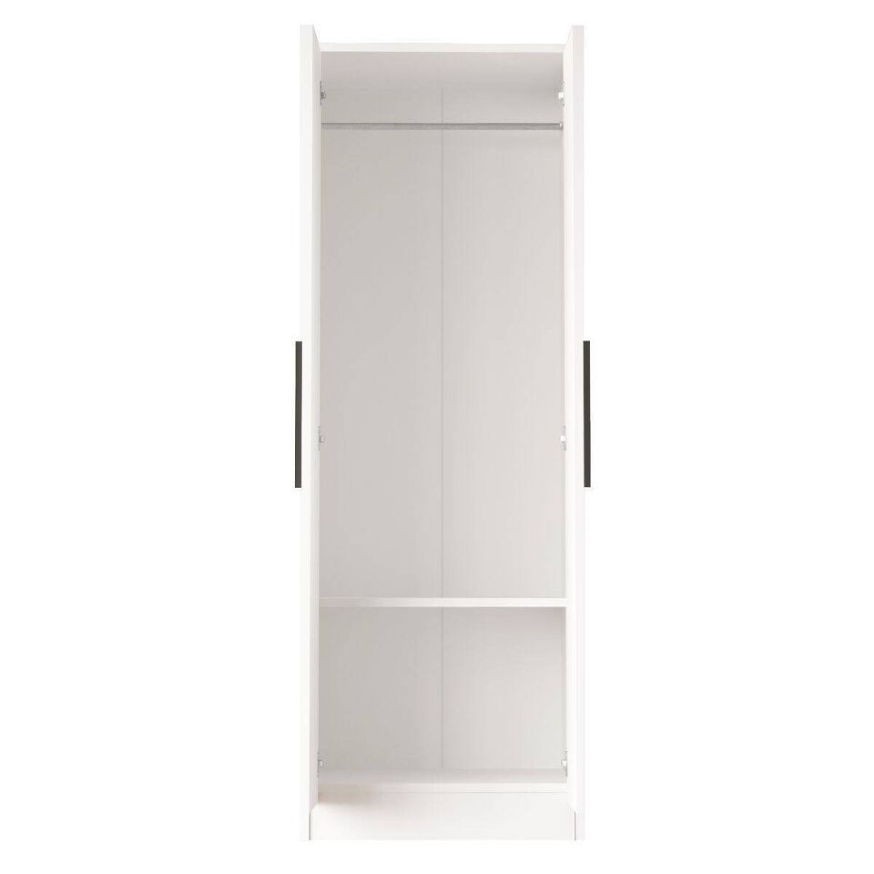 DOLAP 2 KAPAKLI 445x600x1700MM BEYAZ