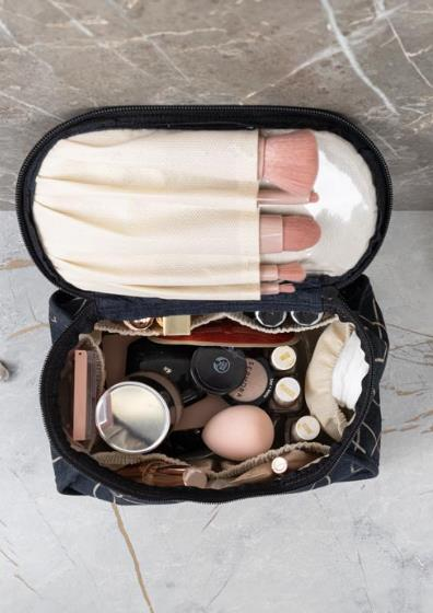 MAKYAJ ÇANTASI SEYAHAT ELEGANT 24X17X29CM