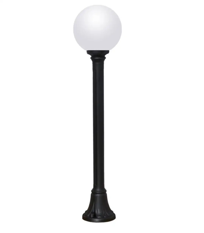 BAHÇE LAMBASI AYAKLI  SİYAH 100CM