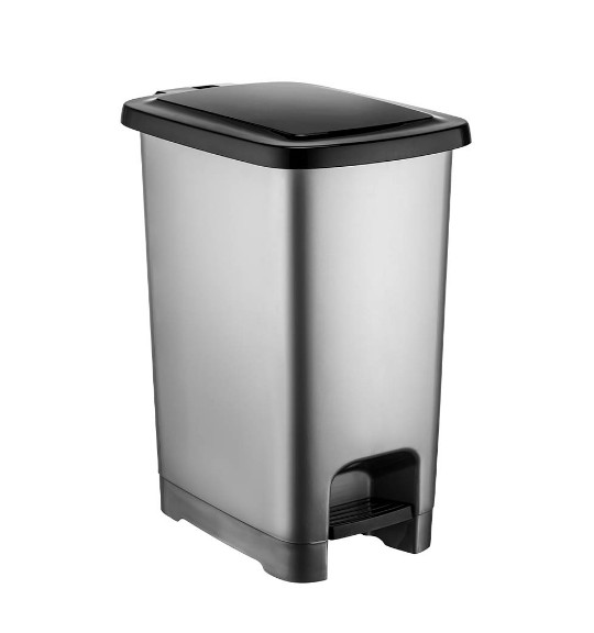 ÇÖP KOVASI PEDALLI SLİM 60 LT