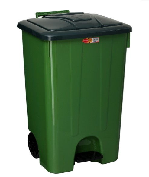 ÇÖP KOVASI KÖŞELİ PEDALLI 85 LT