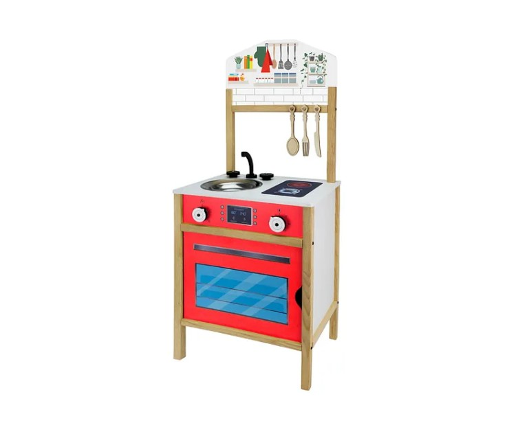AHŞAP OYUNCAK MUTFAK SETİ 34X29X95