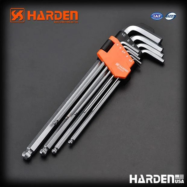 ALYAN ANAHTAR SETİ TOP UÇLU UZUN CRV 9 PARÇA