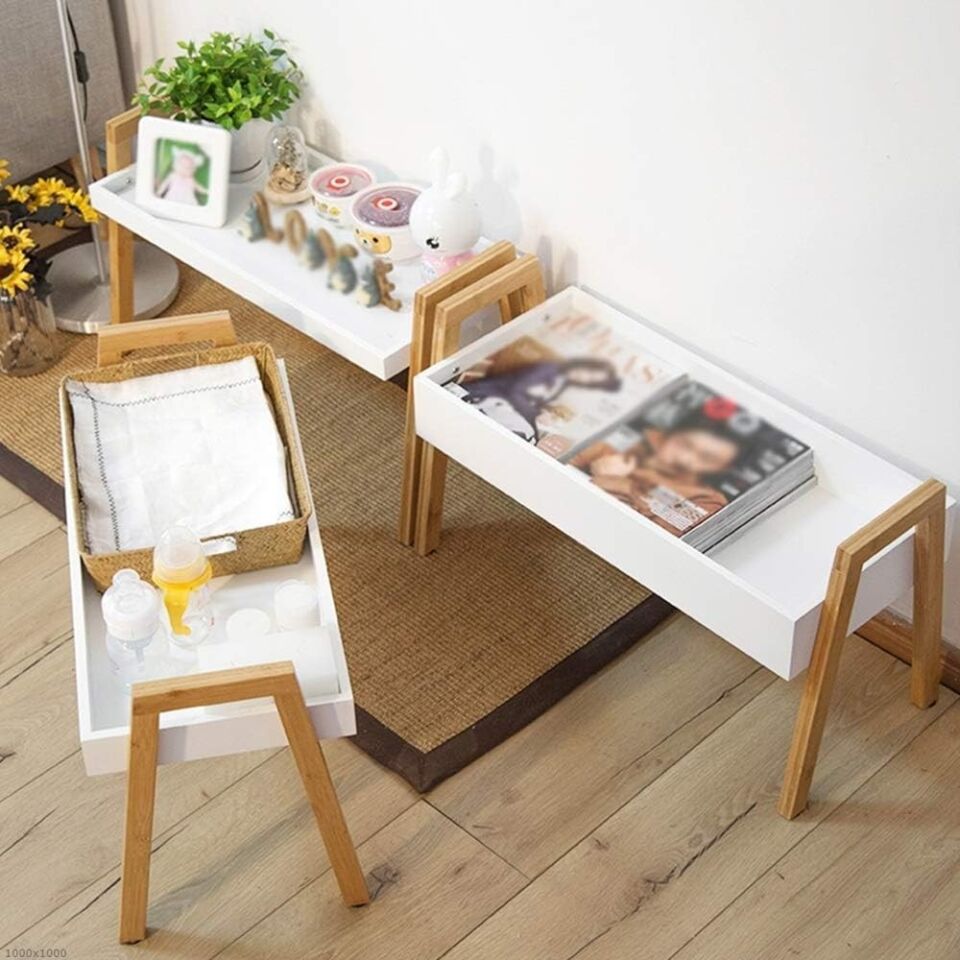 ZİGON 3 KATLI AHŞAP BEYAZ