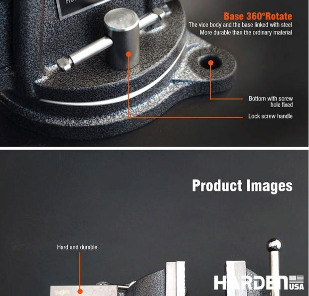 AĞIR HİZMET TİPİ MASA MENGENE ÖRSLÜ 6''