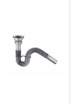 LAVABO SİFONU KÖRÜKLÜ 1.1/4 ÜLÜKLÜ 32MM