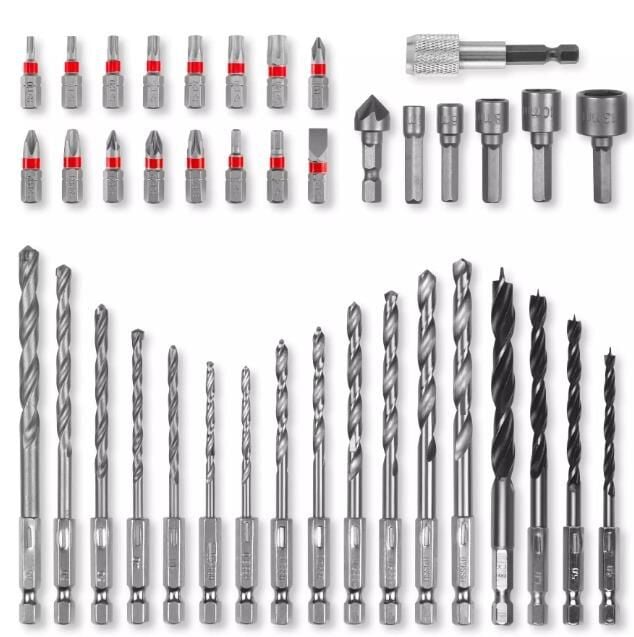 DELİCİ VE VİDALAMA UÇ SETİ 40 parça L-CASE 109053
