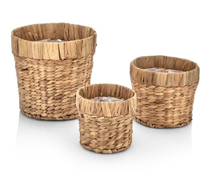 SEPET SAKSI HASIR YUV. İÇİ  PLASTİK 25*24CM